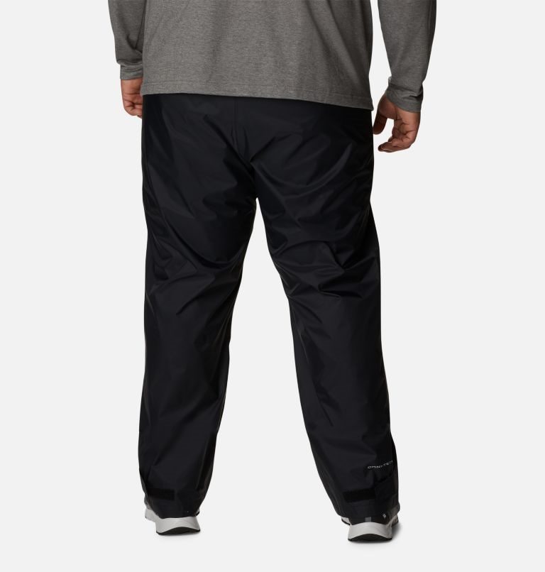 Men's Columbia Rebel Roamer Rain Pants Black | Plus Size CA-G4168